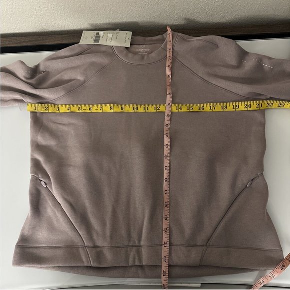 NWT Sweaty Betty [ Small ] Run Crew Neck Performance Sweatshirt Dusk Pink‎ #q423 - Picture 2 of 16